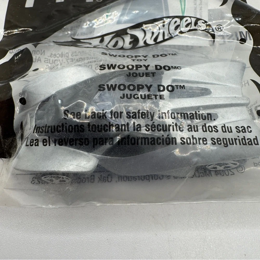 Vintage‎ 2004 McDonalds Happy Meal Toy Hot Wheels Car Swoopy Do #7